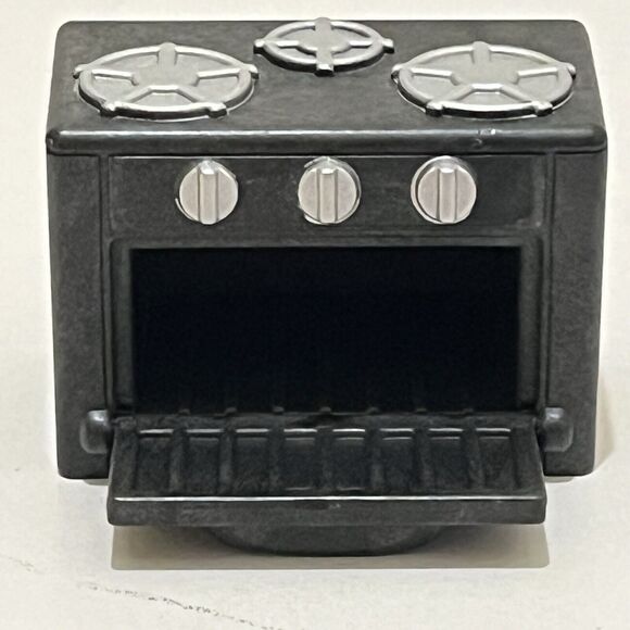 Sylvanian Families CALICO CRITTERS Black Range Stove Oven Epoch Replacement - Picture 7 of 8